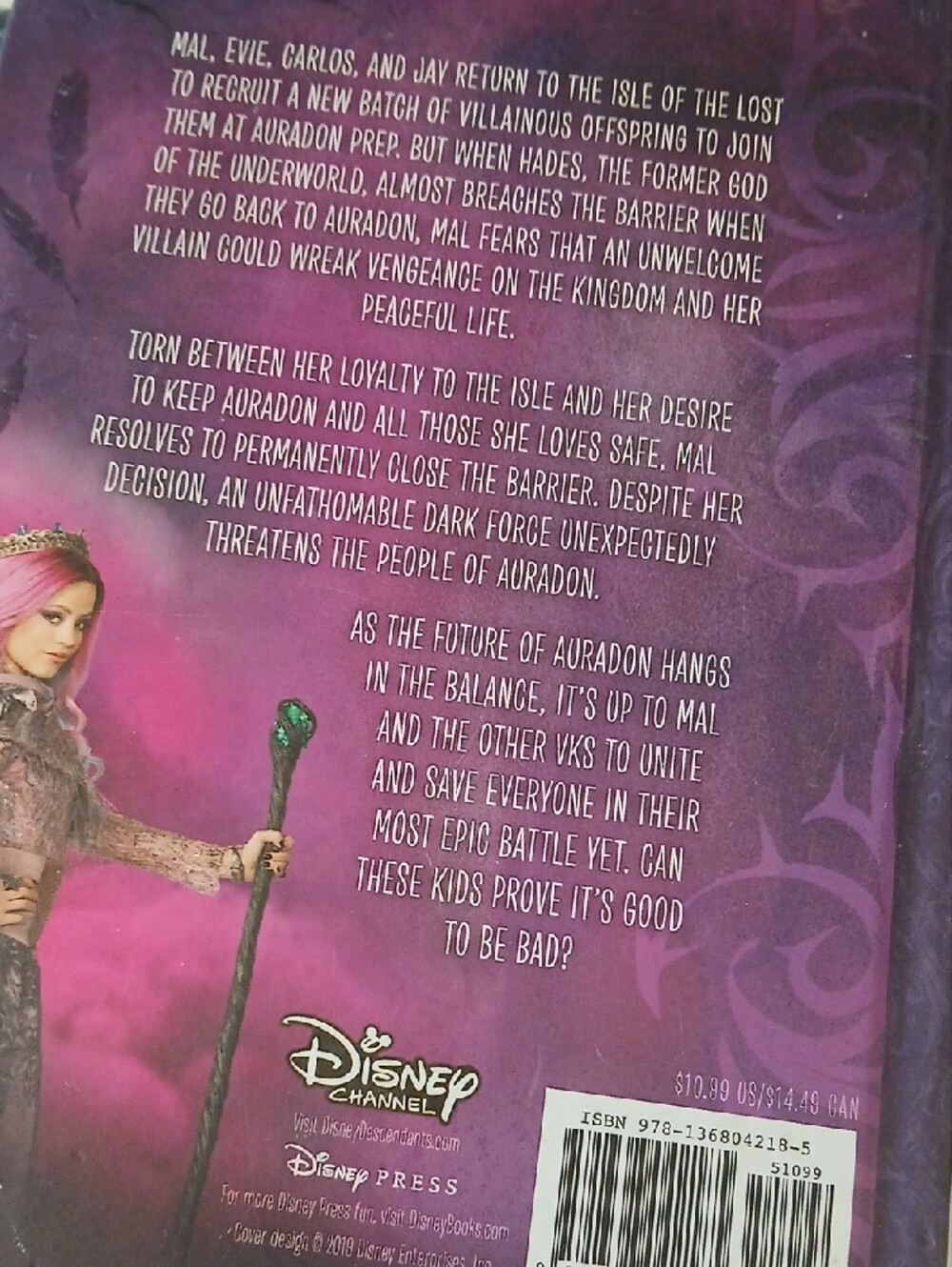 Disney Descendants Book Set 1, 2 & 3 + Secrets Of Auradon Prep + Pictures! - Picture 9 of 11